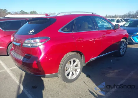 2010 Lexus Rx 350 from USA, damaged, VIN 2T2ZK1BA1AC017504